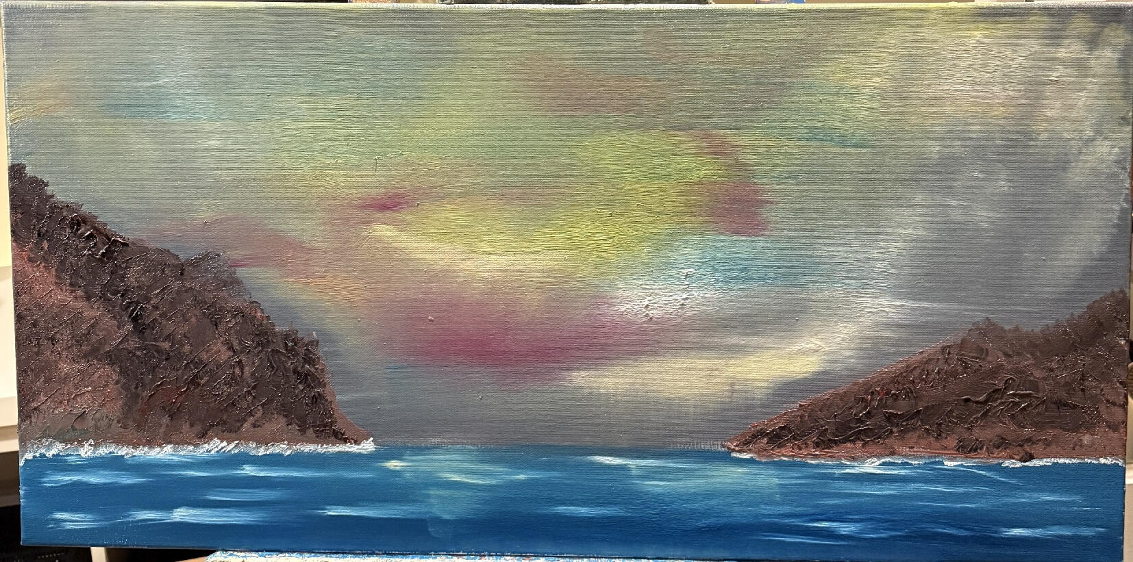 Inspired by a summer storm.