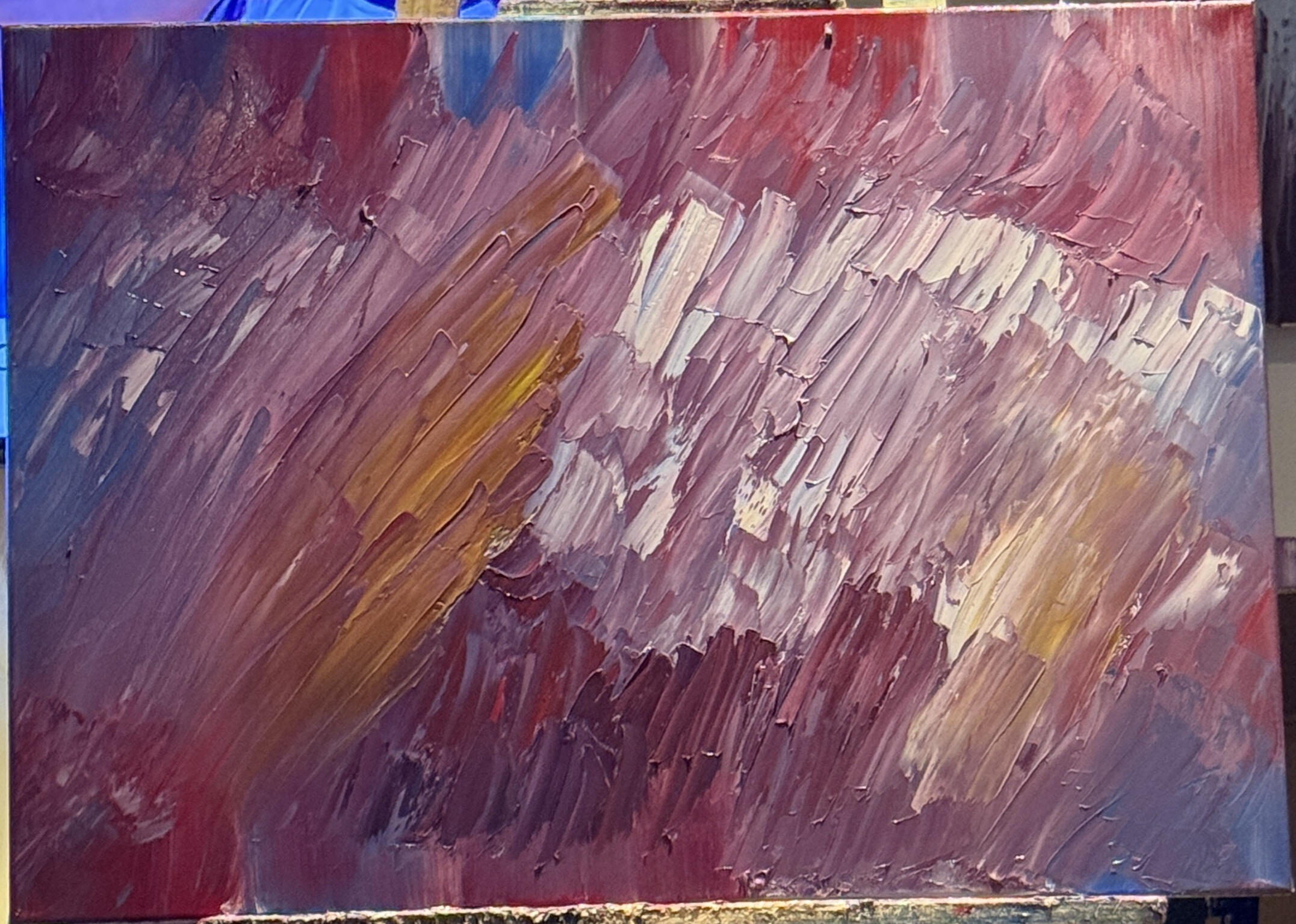 A calm moment of abstract inspiration